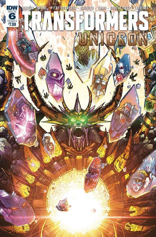 TRANSFORMERS UNICRON #6 (OF 6) CVR A MILNE (NOTE PRICE)
