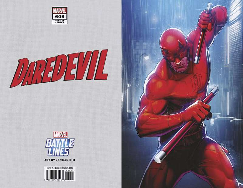 DAREDEVIL #609 YOON LEE MARVEL BATTLE LINES VARIANT
