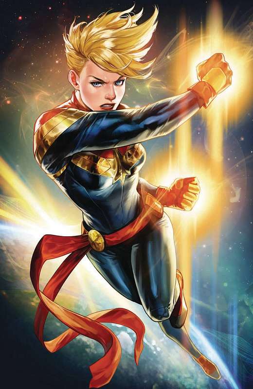 LIFE OF CAPTAIN MARVEL #4 (OF 5) YOON LEE MARVEL BATTLE LINES VARIANT