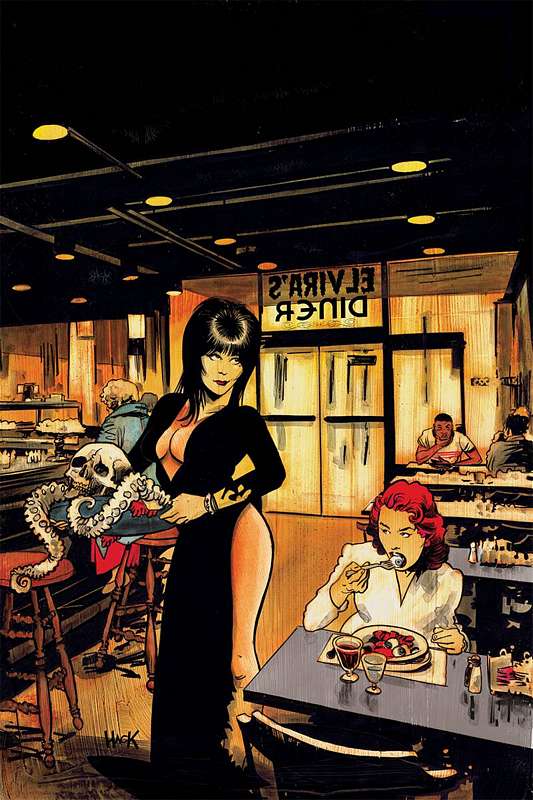 ELVIRA MISTRESS OF DARK #4 1:20 HACK VIRGIN VARIANT