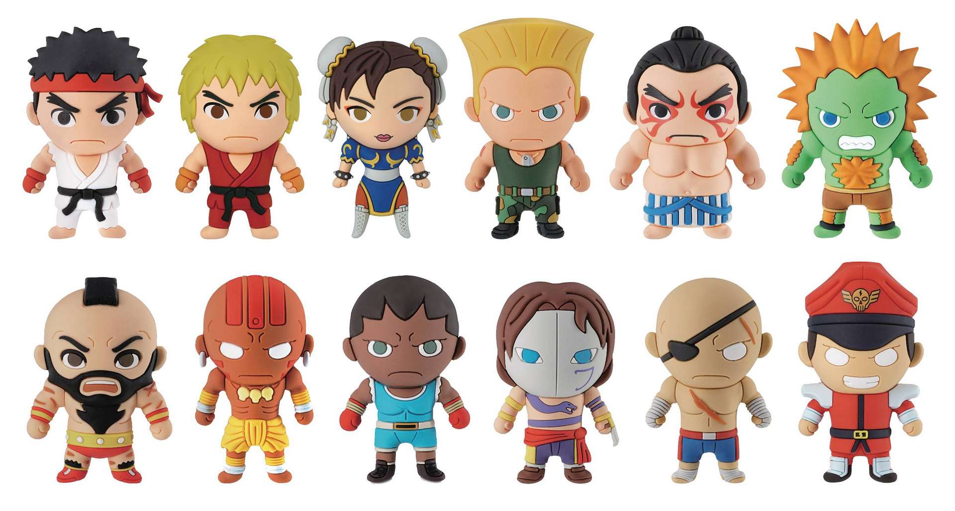 STREET FIGHTER 3D FIGURAL KEYRING BMB
