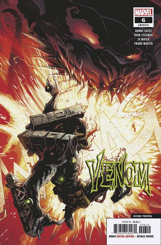VENOM #6 2ND PTG STEGMAN VARIANT