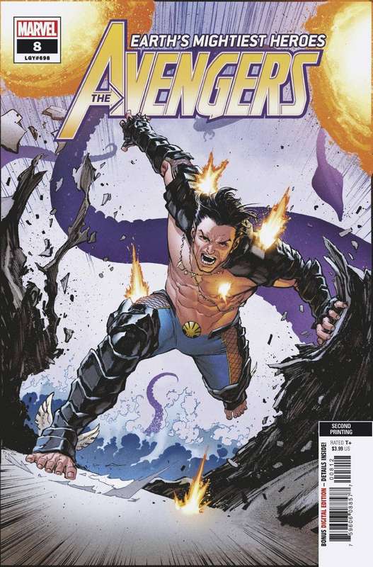 AVENGERS #8 2ND PTG MARQUEZ VARIANT