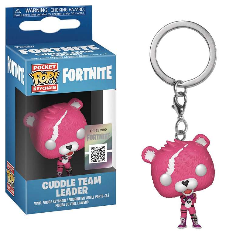 POCKET POP FORTNITE S1 CUDDLE TEAM LEADER KEYCHAIN