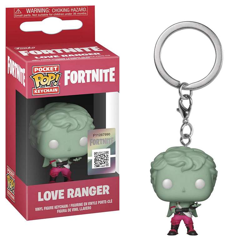 POCKET POP FORTNITE S1 LOVE RANGER KEYCHAIN