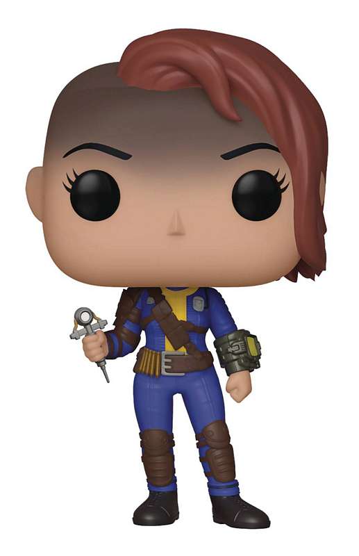 POP GAMES FALLOUT S2 VAULT DWELLER FEMALE VINYL FIGURE