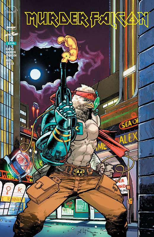 MURDER FALCON #2 CVR B HEAVY METAL VARIANT