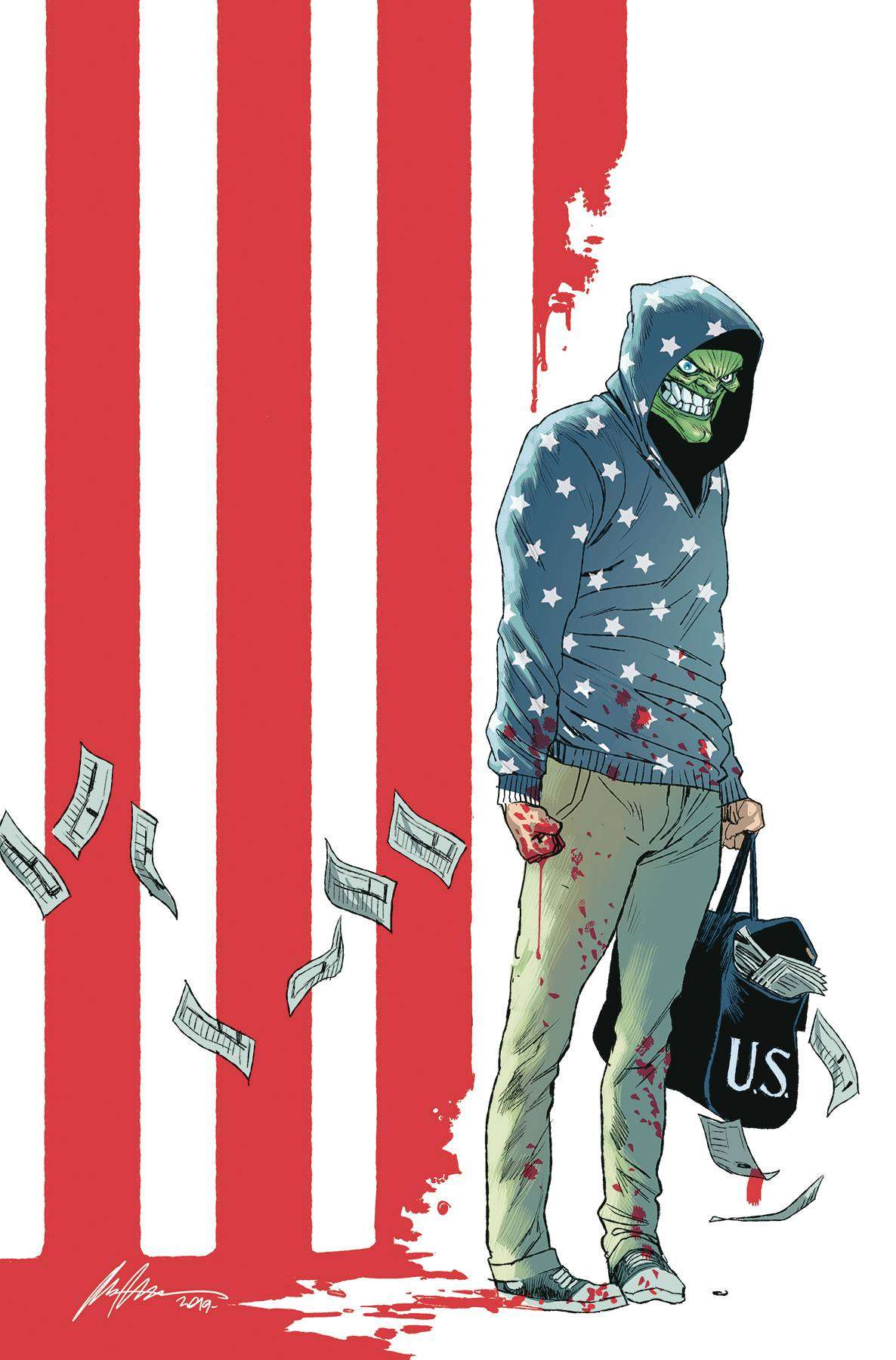 MASK I PLEDGE ALLEGIANCE TO THE MASK #1 (OF 4) CVR B ALBUQUERQUE (MR)