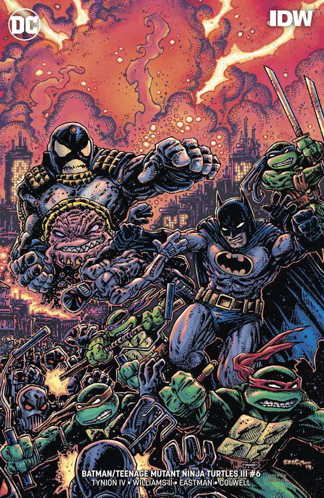 BATMAN TEENAGE MUTANT NINJA TURTLES III #6 (OF 6) VARIANT ED