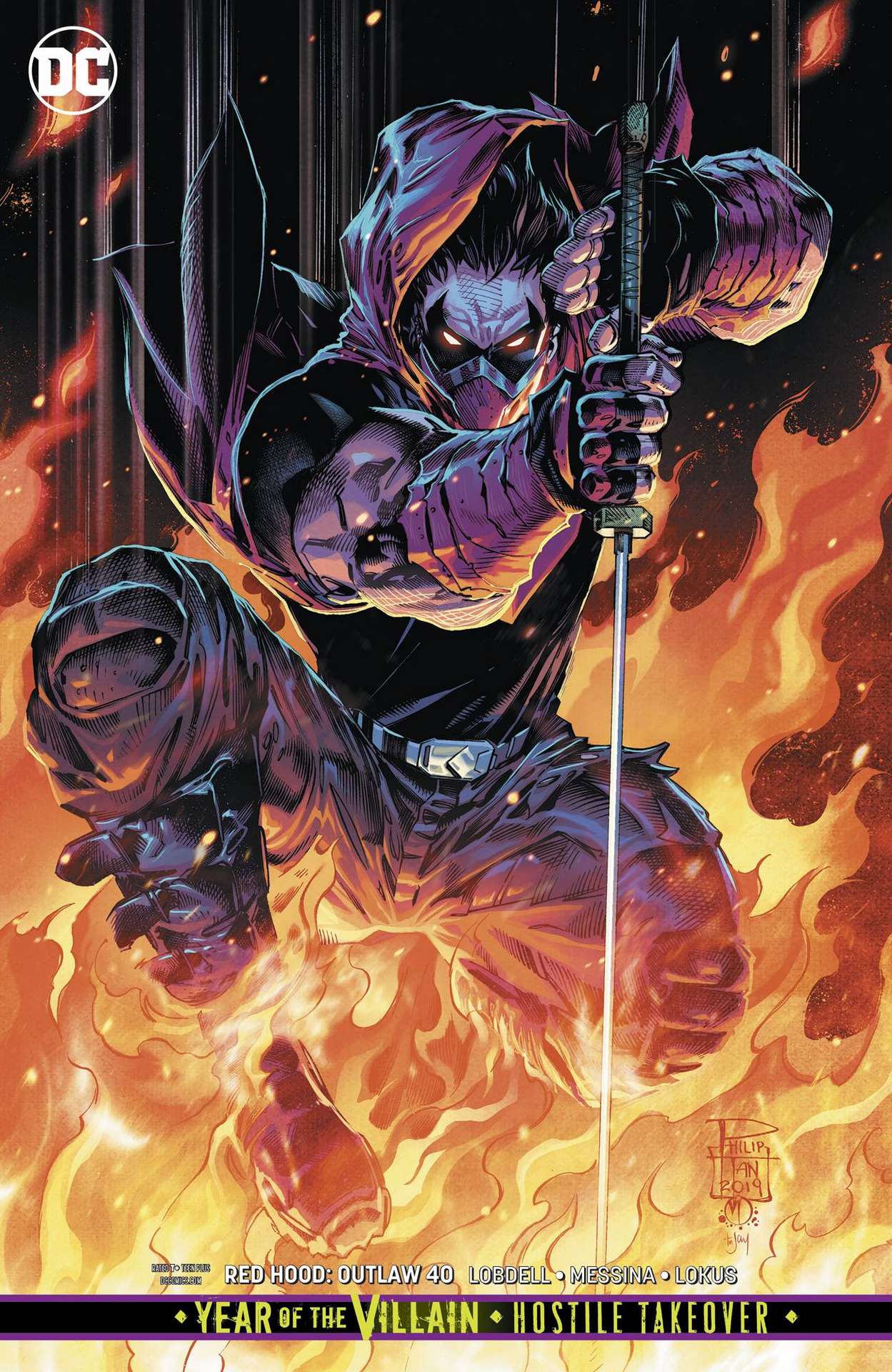 RED HOOD OUTLAW #40 VARIANT ED YOTV