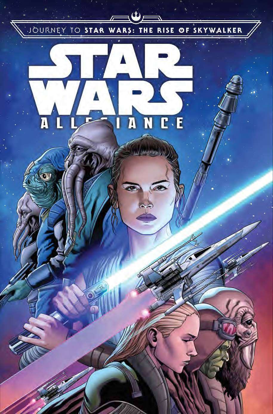 JOURNEY STAR WARS RISE SKYWALKER ALLEGIANCE #4 SLINEY VARIANT