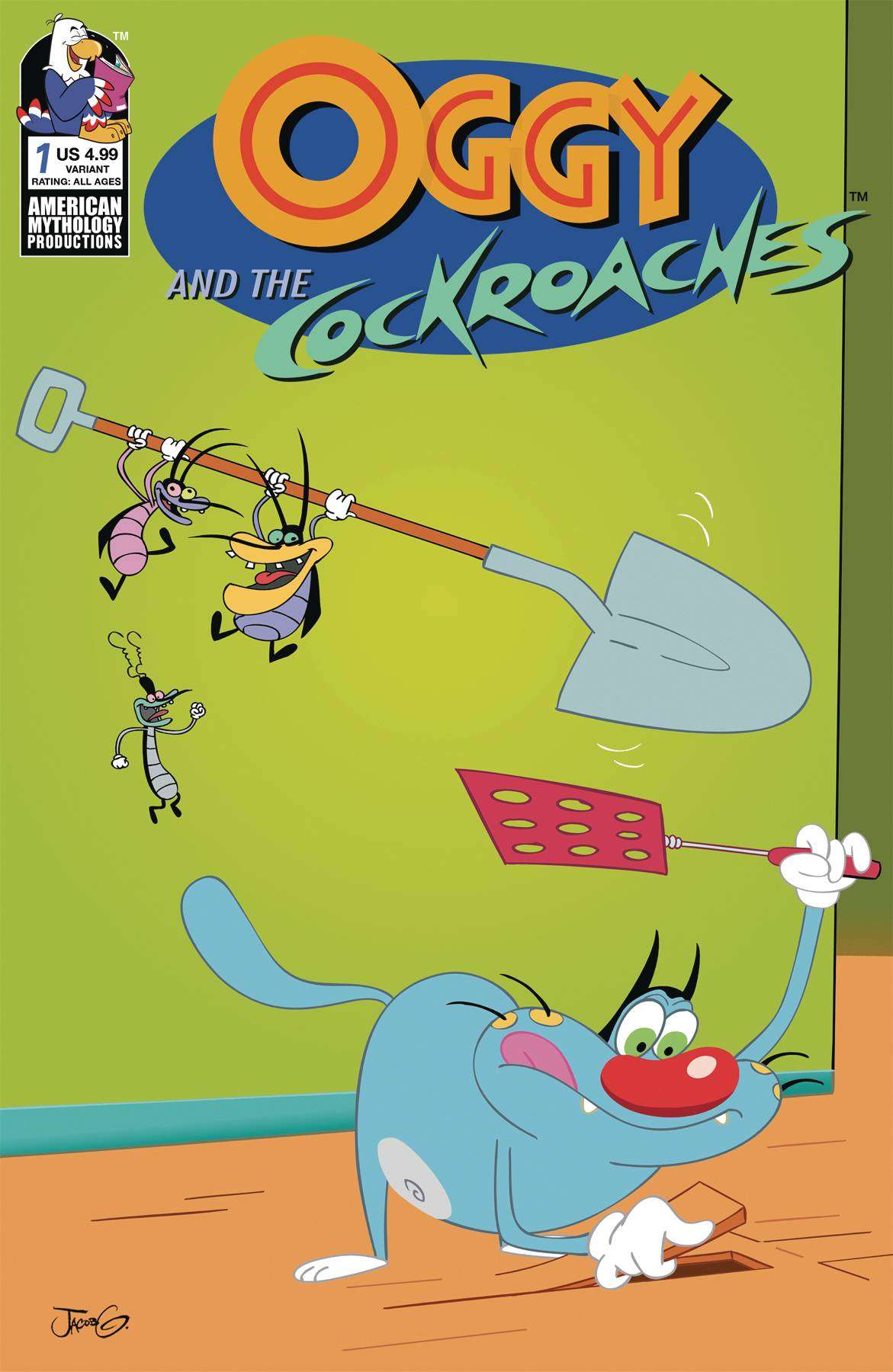 OGGY & THE COCKROACHES #1 CVR B RANKINE