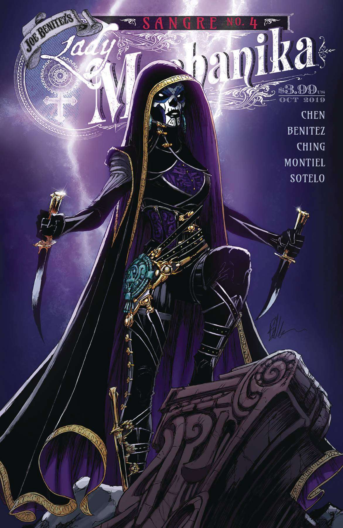 LADY MECHANIKA SANGRE #4 (OF 5) MAIN & MIX VARIANT CVRS