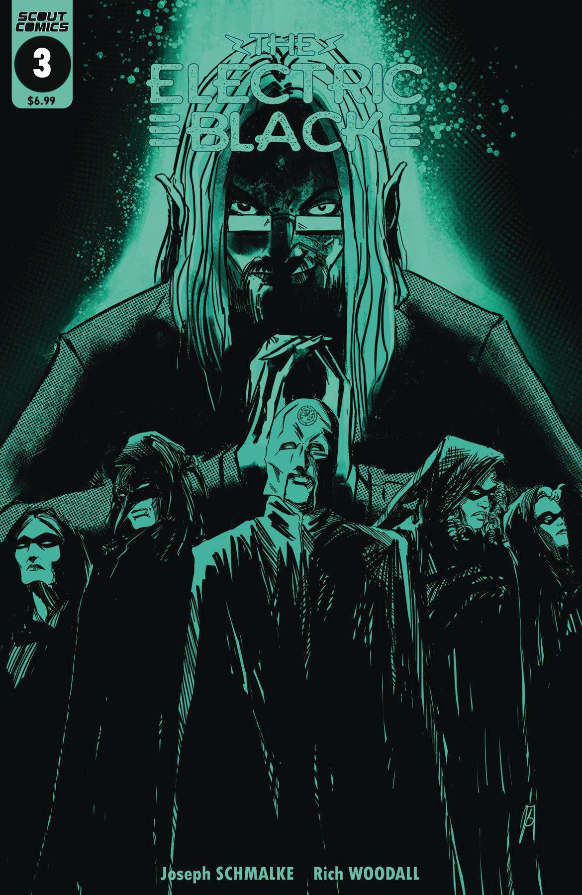 ELECTRIC BLACK #3 1:10 GLOW IN DARK VARIANT
