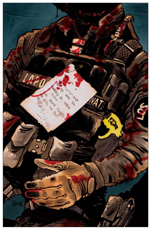 A WALK THROUGH HELL #1 ROBERT HACK NJOY/BINC CHARITY VIRGIN VARIANT