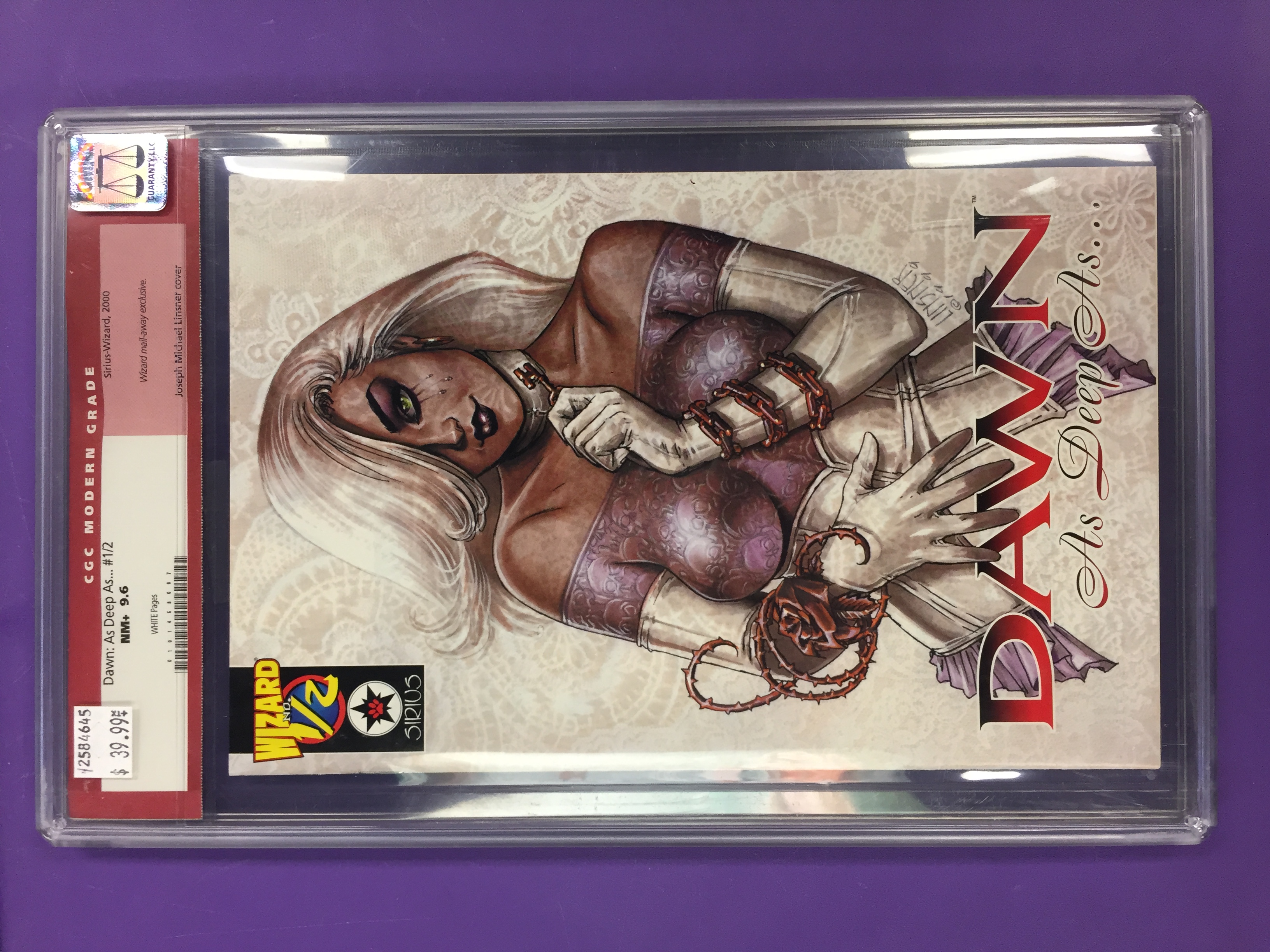 Dawn: As Deep As... #1/2 CGC Graded 9.6