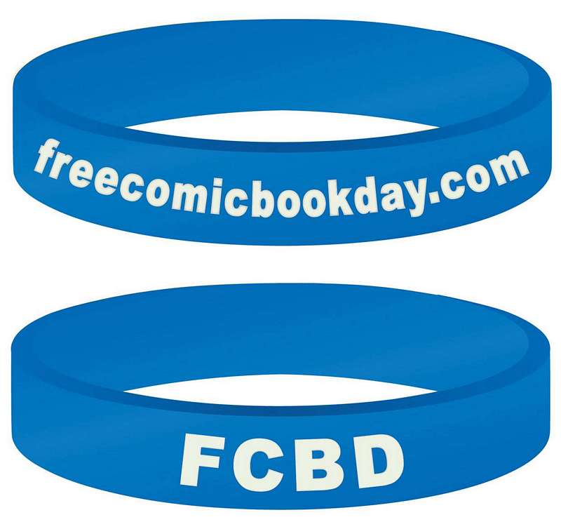 FCBD BLUE WRIST BAND