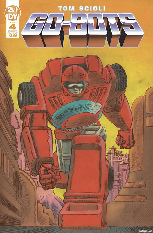 GO-BOTS #4 CVR A SCIOLI