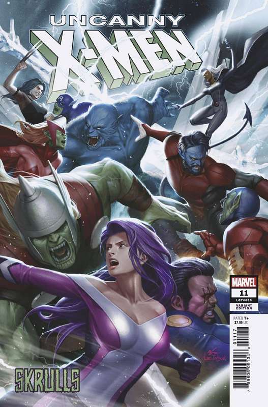 UNCANNY X-MEN #11 INHYUK LEE SKRULLS VARIANT