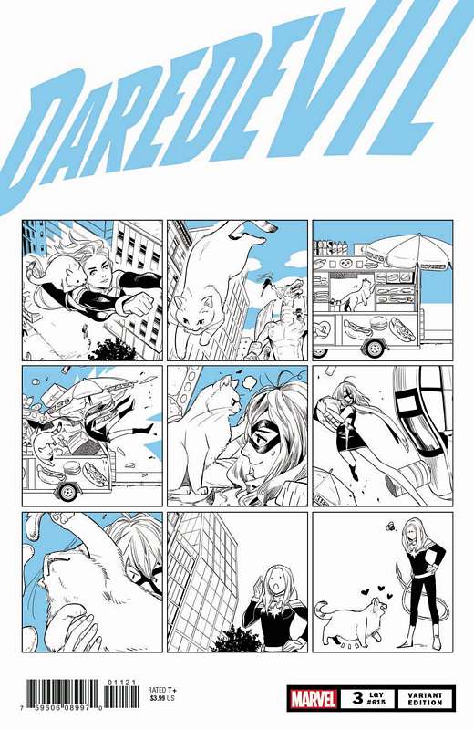 DAREDEVIL #3 FUJI CAT VARIANT