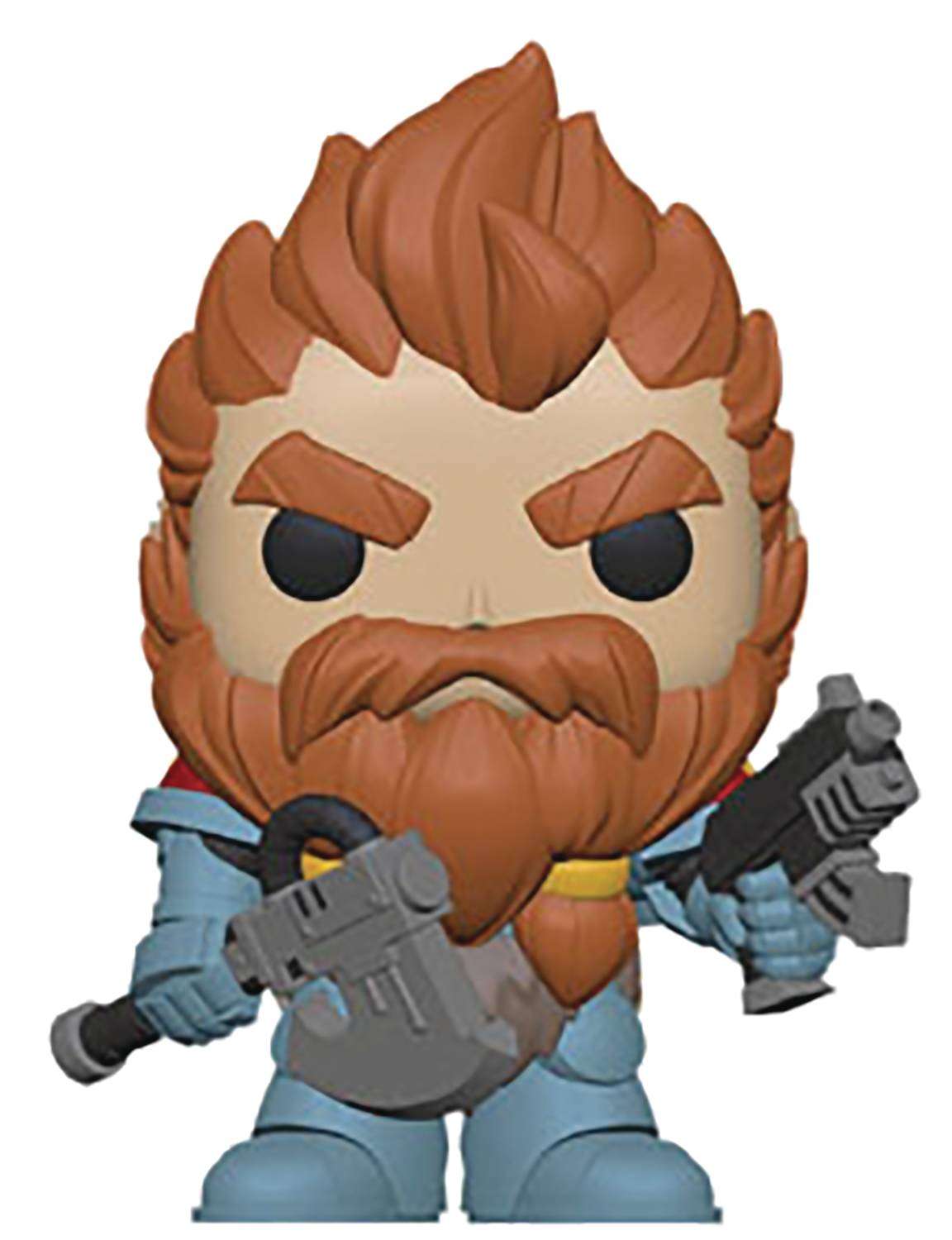 POP GAMES WARHAMMER 40K BLOOD CLAW PACK LEADER VINYL FIGURE