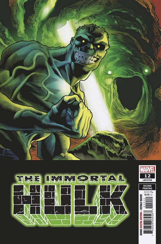 IMMORTAL HULK #12 2ND PTG BENNETT VARIANT