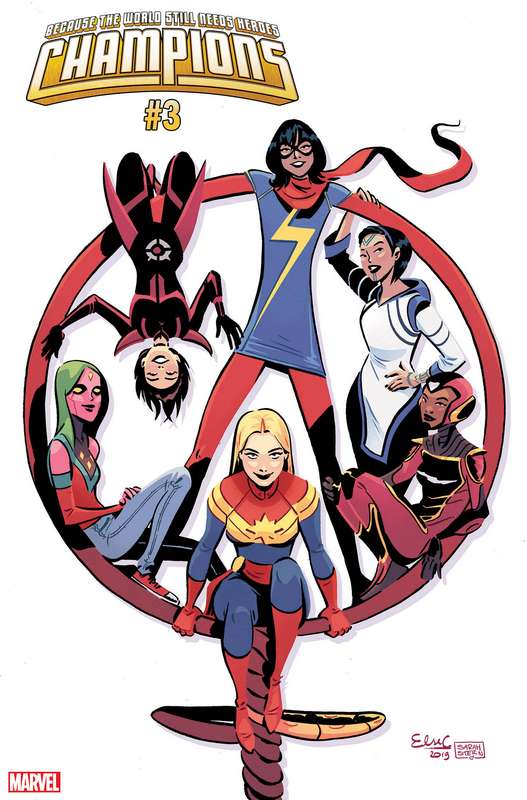 CHAMPIONS #3 CHARRETIER INTERNATIONAL WOMENS DAY VARIANT