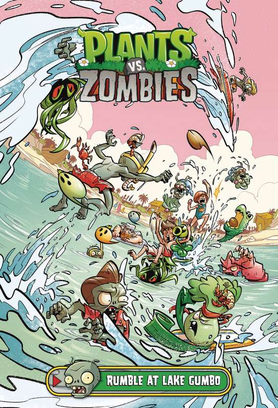 PLANTS VS ZOMBIES RUMBLE AT LAKE GUMBO HARDCOVER
