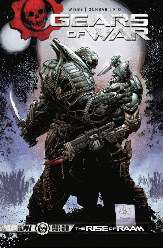 GEARS OF WAR RISE OF RAAM #4 CVR B PORTACIO