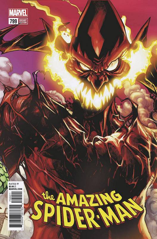 AMAZING SPIDER-MAN #799 RAMOS CONNECTING VARIANT LEG