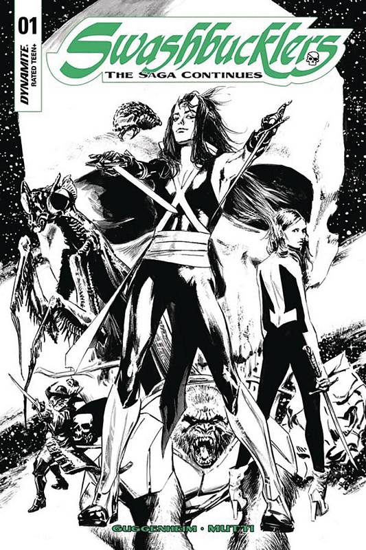 SWASHBUCKLERS SAGA CONTINUES #1 CVR F 1:40 COPY GUICE VARIANT