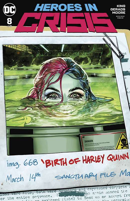 HEROES IN CRISIS #8 (OF 9) VARIANT ED