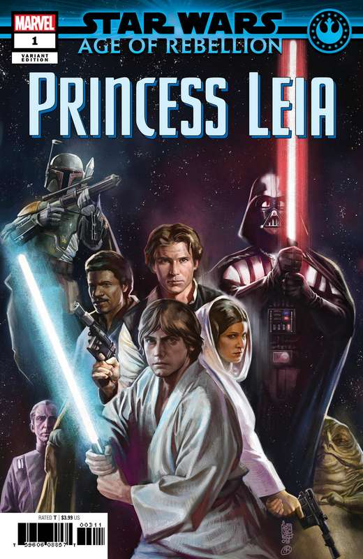 STAR WARS AOR PRINCESS LEIA #1 CAMUNCOLI BONETTI PROMO VARIANT