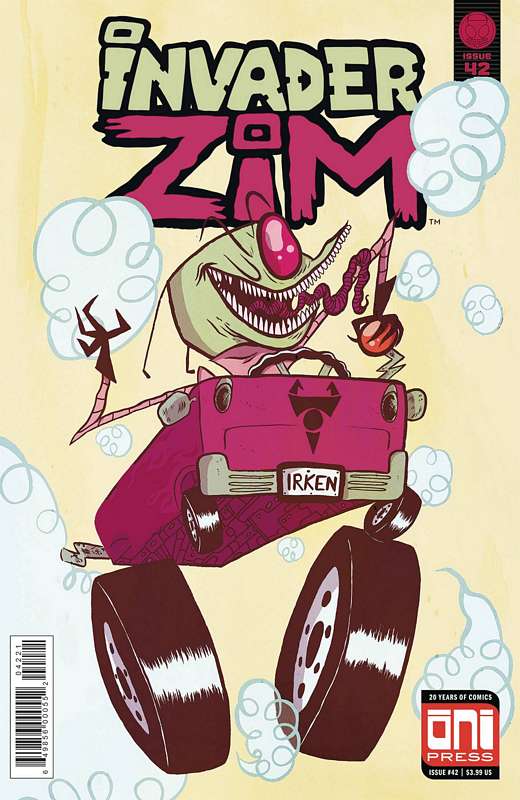 INVADER ZIM #42 CVR B ADLER