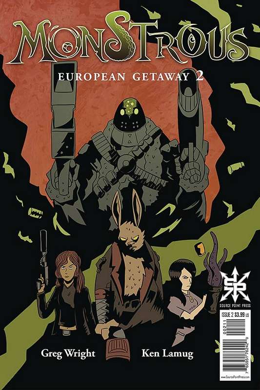 MONSTROUS EUROPEAN GETAWAY #2 (OF 4)  MONSTROUS EUROPEAN GETAWAY #2 (OF 4)