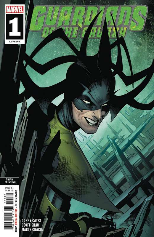 GUARDIANS OF THE GALAXY #1 3RD PTG SHAW VARIANT