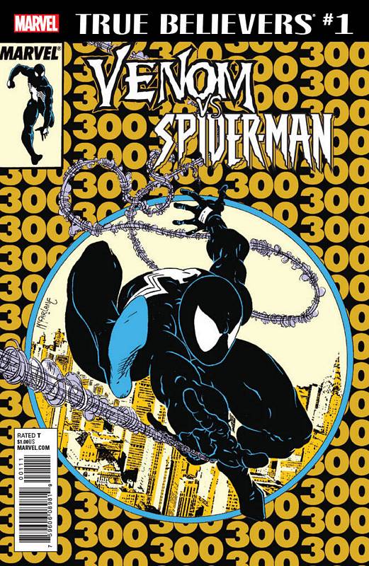 TRUE BELIEVERS VENOM VS SPIDER-MAN #1 2ND PTG VARIANT