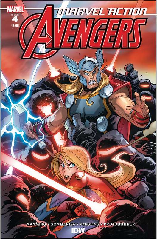 MARVEL ACTION AVENGERS #4 SOMMARIVA