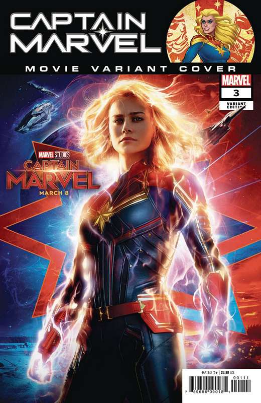 CAPTAIN MARVEL #3 MOVIE VARIANT