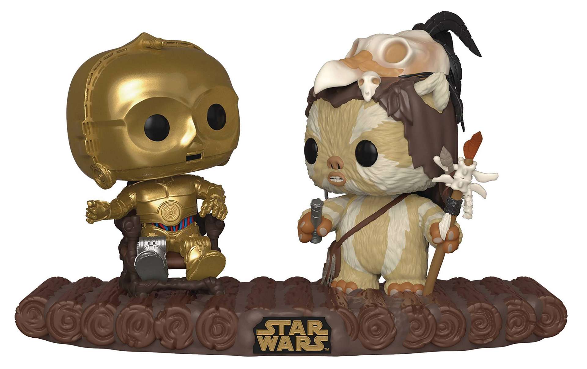 POP MOVIE MOMENT STAR WARS C-3PO ON THRONE VINYL FIGURE