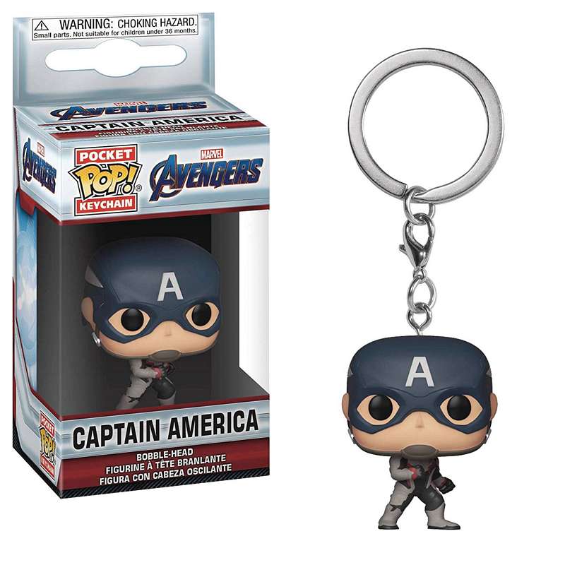 POCKET POP AVENGERS ENDGAME CAPTAIN AMERICA VINYLE FIGURE KEYCHAIN