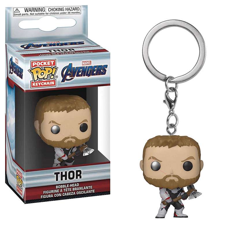 POCKET POP AVENGERS ENDGAME THOR VINYL FIGURE KEYCHAIN