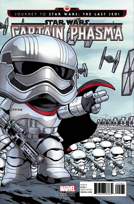 JOURNEY STAR WARS LAST JEDI CAPTAINT PHASMA #1 (OF 4) FUNKO VARIANT  JOURNEY STAR WARS LAST JEDI CAPTAINT PHASMA #1 (OF 4) FUNKO VARIANT