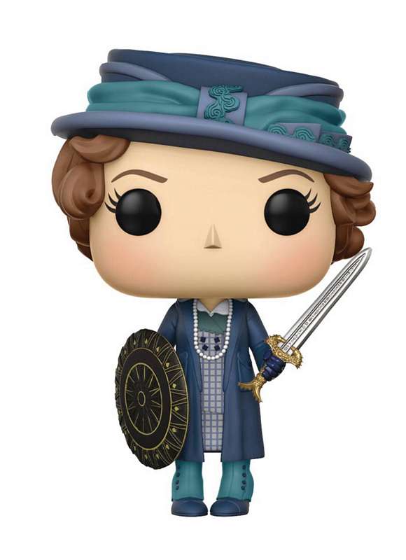 POP WONDER WOMAN MOVIE ETTA WITH SWORD & SHIELD VINYL FIGURE