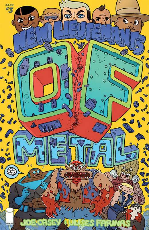 NEW LIEUTENANTS OF METAL #3 (OF 4)