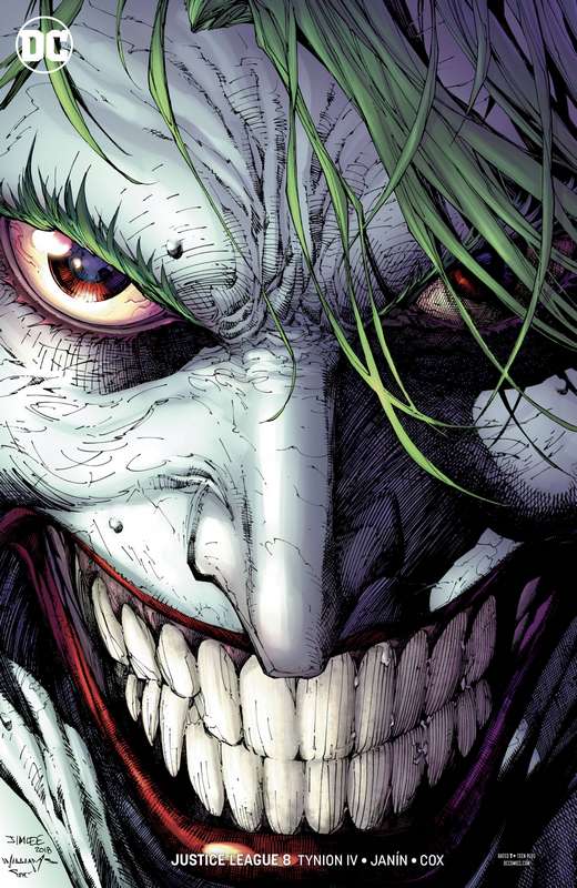 JUSTICE LEAGUE #8 VARIANT ED