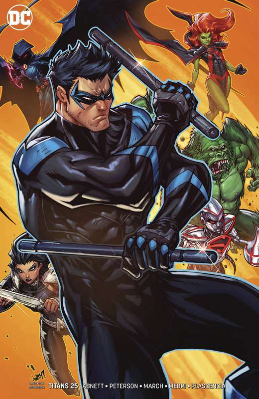 TITANS #25 VARIANT ED (NOTE PRICE)