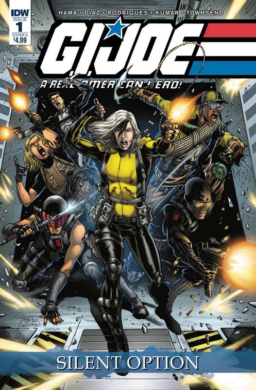 GI JOE A REAL AMERICAN HERO SILENT OPTION #1 (OF 4) CVR A DIAZ