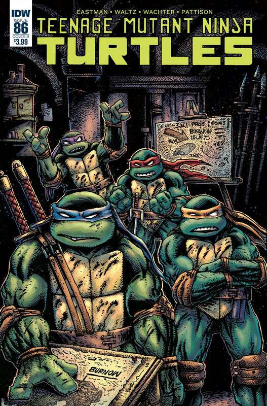 TMNT ONGOING #86 CVR B EASTMAN