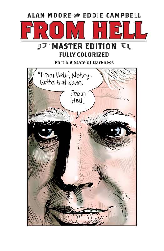 FROM HELL MASTER EDITION #1 CVR A CAMPBELL